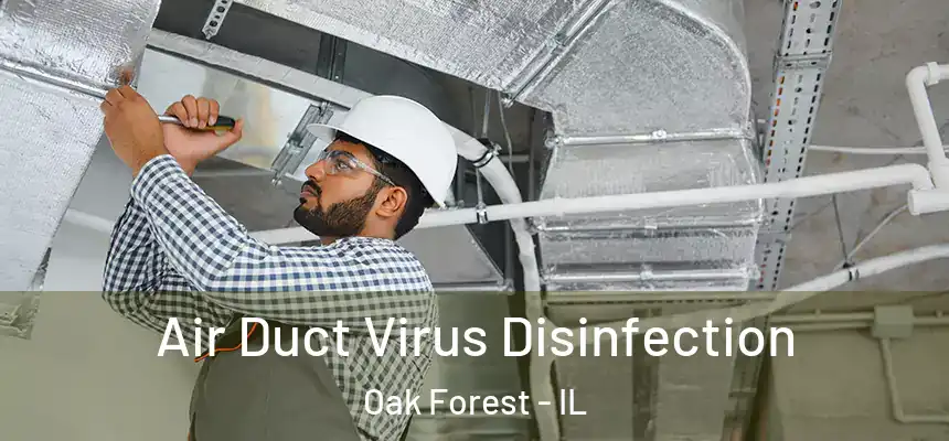 Air Duct Virus Disinfection Oak Forest - IL