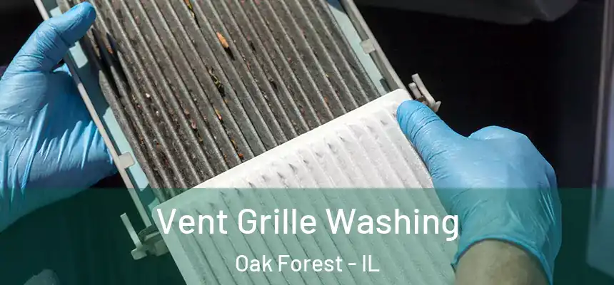 Vent Grille Washing Oak Forest - IL
